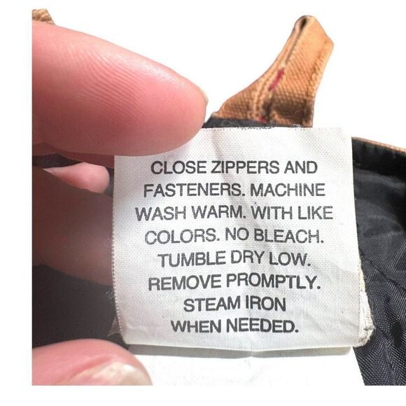 Key Imperial Work Construction Tan Cotton LL Overalls with Polyester Lining READ - Picture 5 of 12